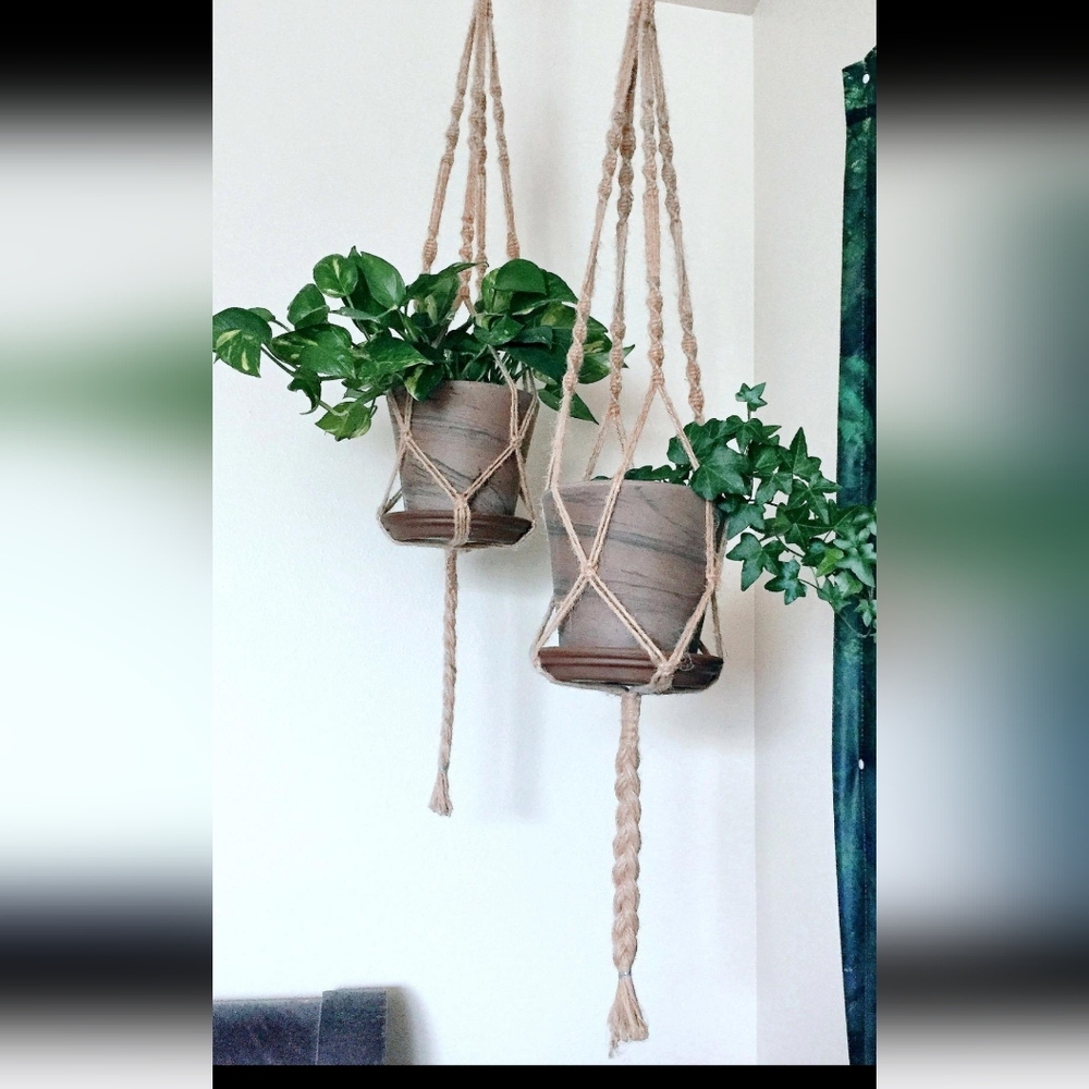Macrame Plant Hangers No Plant